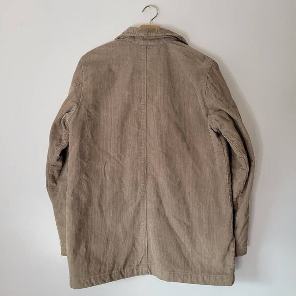 Old Navy Quilted Corduroy Barn Jacket Men’s/Women’s M Tan Workwear Chore Coat Y2 - Picture 5 of 8